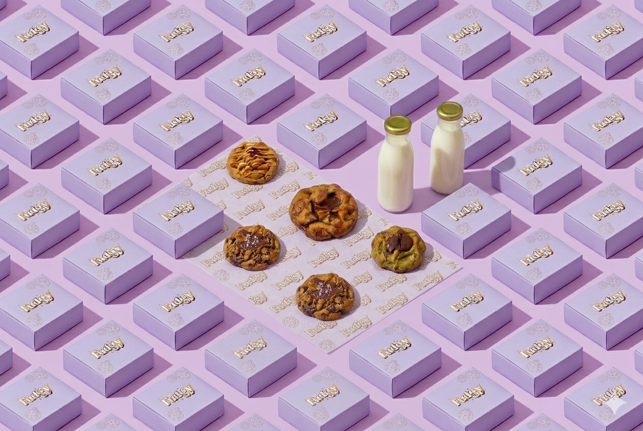 Fudgy Classic Box - 5 Cookies